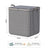 Quilt Storage Box Dustproof Organizers Non-Woven Wardrobe Space Saving Bag House-Moving Bedding Box Travel Storage Organization - Julia M LifeStyles