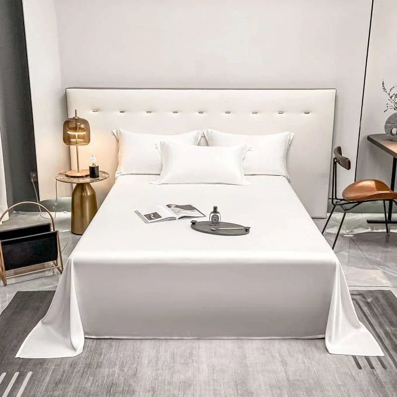Silky Soft Cotton Sheet - Ultimate Comfort and Breathability of 100% Cotton - Julia M LifeStyles