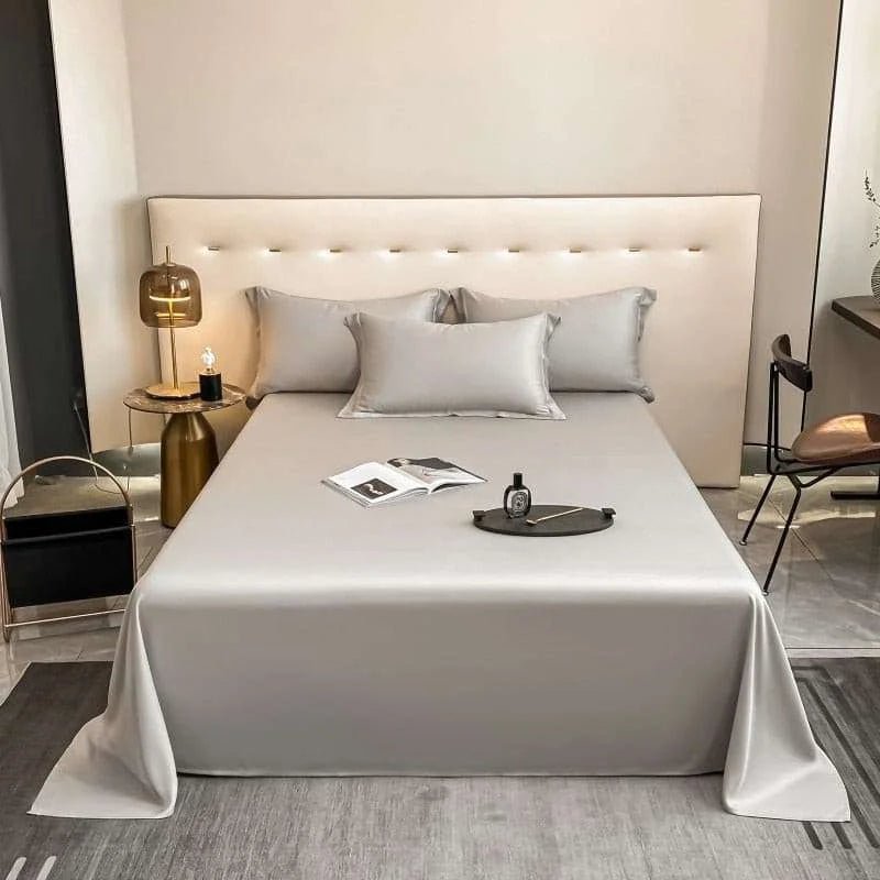 Silky Soft Cotton Sheet - Ultimate Comfort and Breathability of 100% Cotton - Julia M LifeStyles