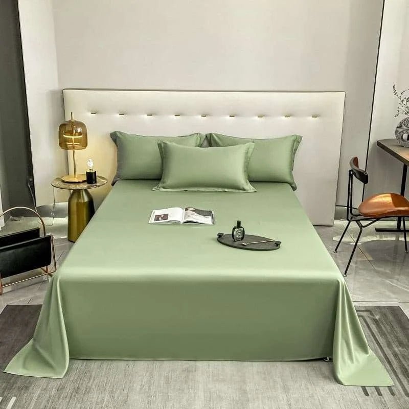 Silky Soft Cotton Sheet - Ultimate Comfort and Breathability of 100% Cotton - Julia M LifeStyles