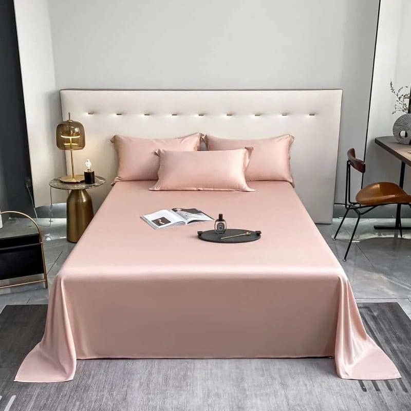 Silky Soft Cotton Sheet - Ultimate Comfort and Breathability of 100% Cotton - Julia M LifeStyles