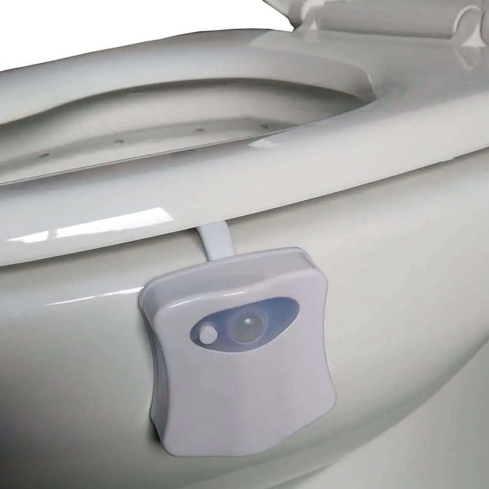 Smart Motion Sensor Toilet Seat LED Backlight Night Light 8 Colors / Waterproof - Julia M LifeStyles