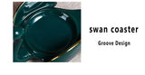 Swan Luxury Porcelain Coffee Cup and Saucer Set - 110ml - Julia M LifeStyles