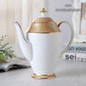 Vintage Bone China Tea Pot British Ceramic Teapot Europe Porcelain Coffee Pot Cafe Drinkware Advanced Teaware Drop Shipping - Julia M LifeStyles