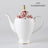 Vintage Bone China Tea Pot British Ceramic Teapot Europe Porcelain Coffee Pot Cafe Drinkware Advanced Teaware Drop Shipping - Julia M LifeStyles