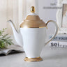 Vintage Bone China Tea Pot British Ceramic Teapot Europe Porcelain Coffee Pot Cafe Drinkware Advanced Teaware Drop Shipping - Julia M LifeStyles