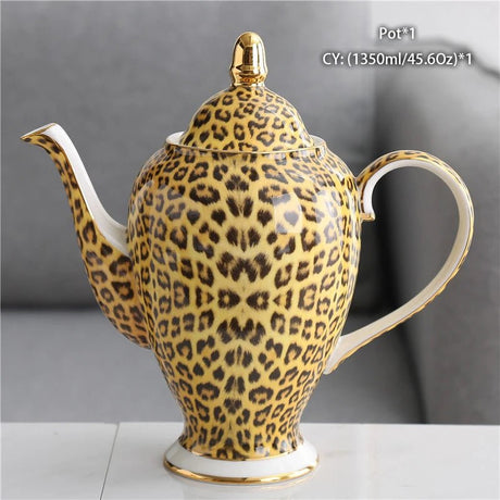 Vintage Bone China Tea Pot British Ceramic Teapot Europe Porcelain Coffee Pot Cafe Drinkware Advanced Teaware Drop Shipping - Julia M LifeStyles