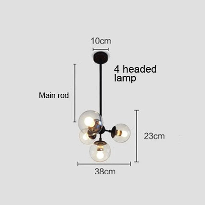 Vintage Round Ball Industrial LOFT Iron Pendant Light - Julia M LifeStyles
