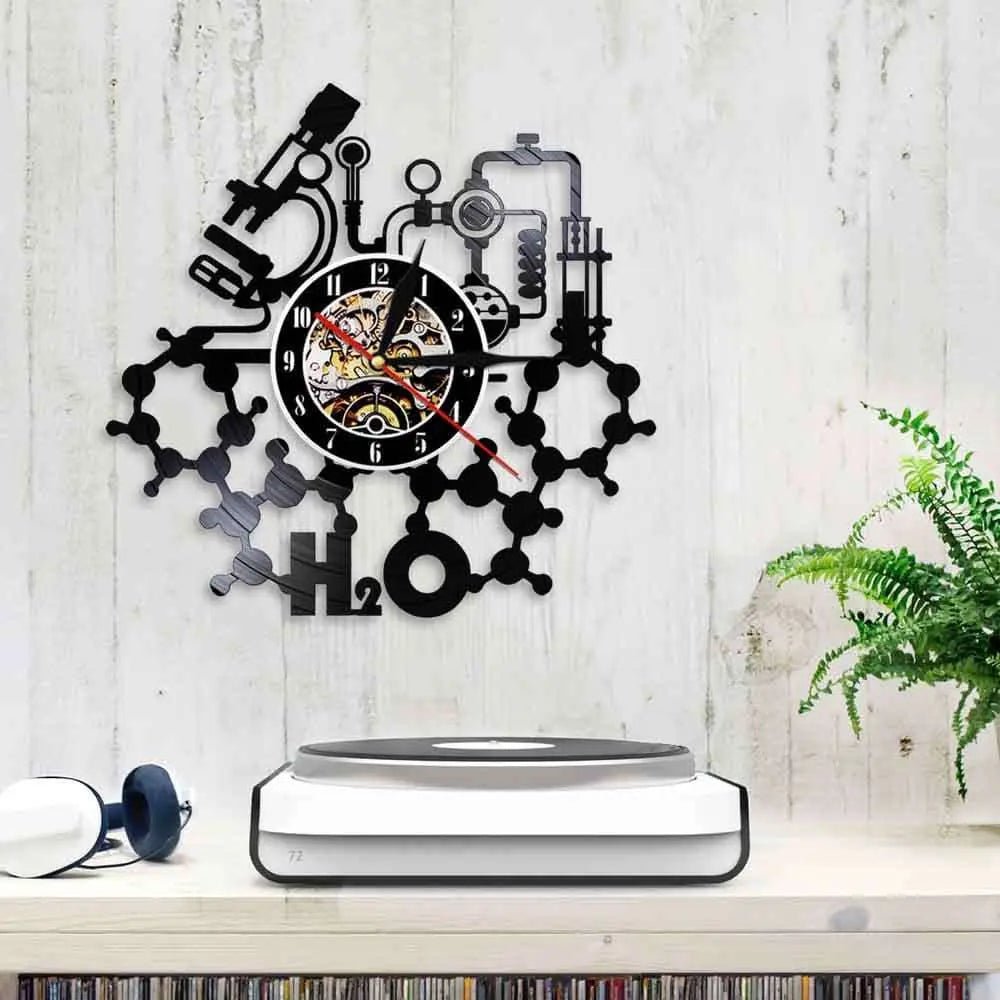 Vinyl Wall Art Clock - Julia M LifeStyles