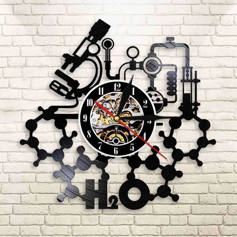 Vinyl Wall Art Clock - Julia M LifeStyles