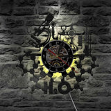 Vinyl Wall Art Clock - Julia M LifeStyles