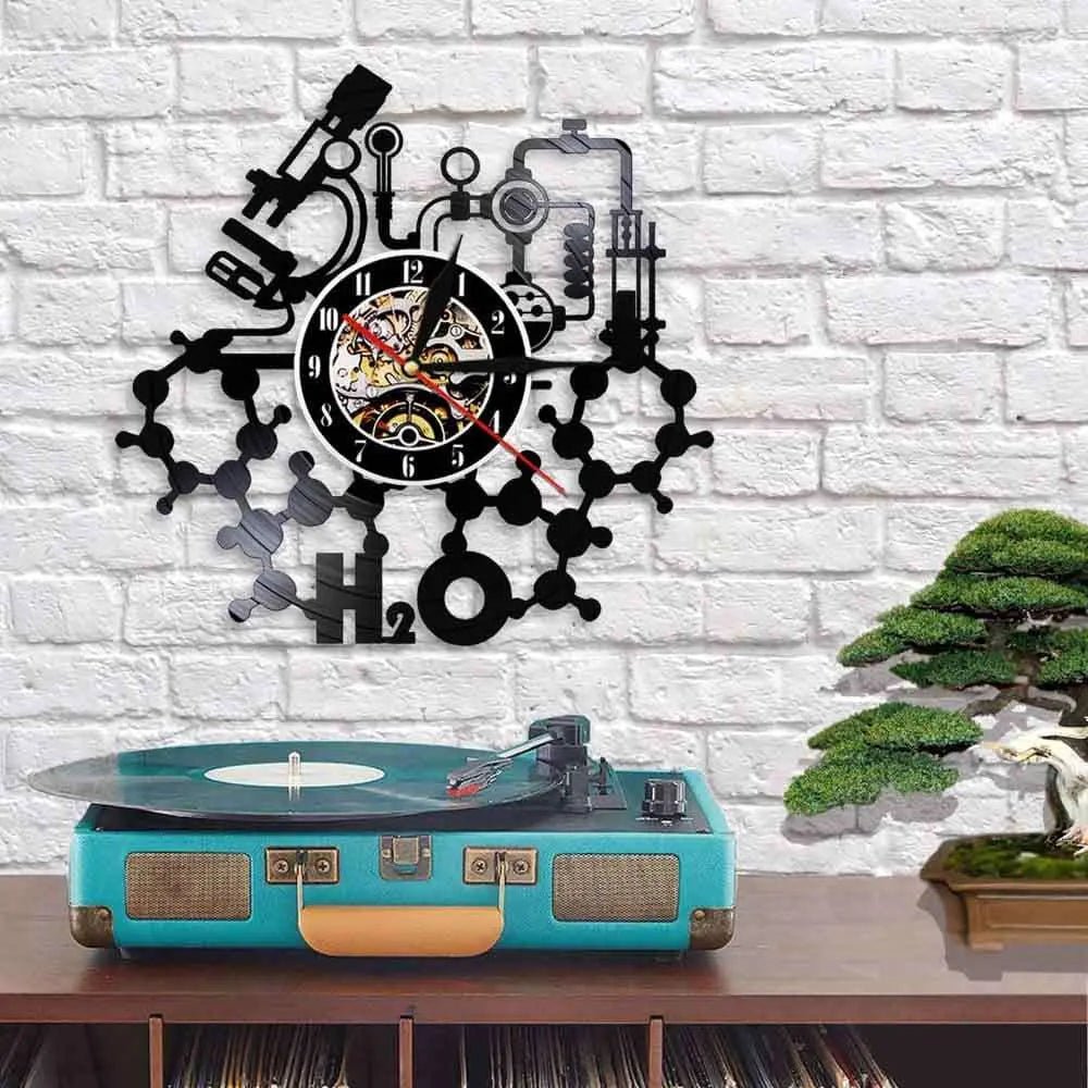 Vinyl Wall Art Clock - Julia M LifeStyles