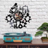 Vinyl Wall Art Clock - Julia M LifeStyles
