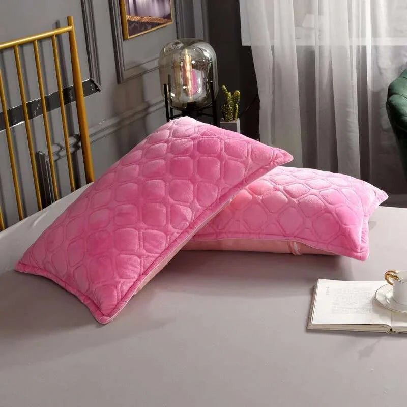 Winter Velvet Pillowcase - Julia M LifeStyles
