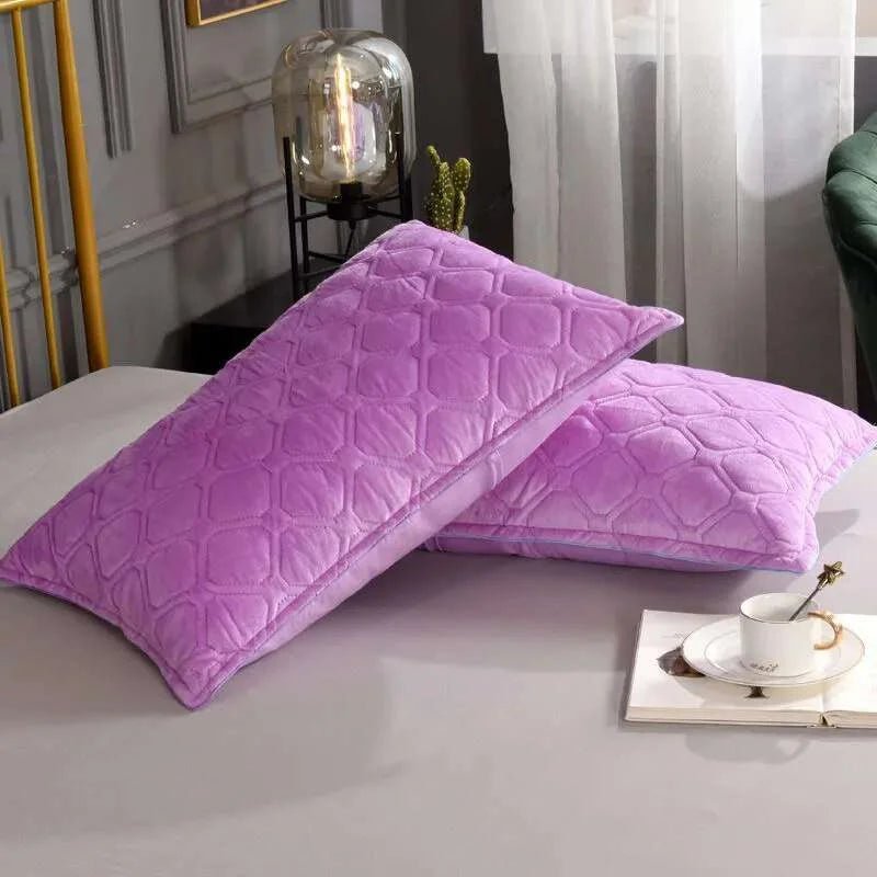Winter Velvet Pillowcase - Julia M LifeStyles