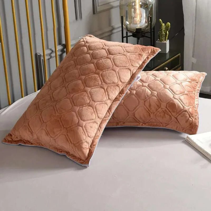 Winter Velvet Pillowcase - Julia M LifeStyles