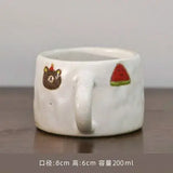 Handmade Retro Japanese Stoneware Heart Mug - Julia M LifeStyles