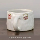 Handmade Retro Japanese Stoneware Heart Mug - Julia M LifeStyles