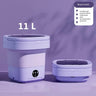 Portable Spin Dryer Bucket Washer: Big Capacity for Travel & Home  Julia M Home & Kitchen Purple 11L blue lamp us 