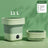 Portable Spin Dryer Bucket Washer: Big Capacity for Travel & Home  Julia M Home & Kitchen Green 11L blue light us 