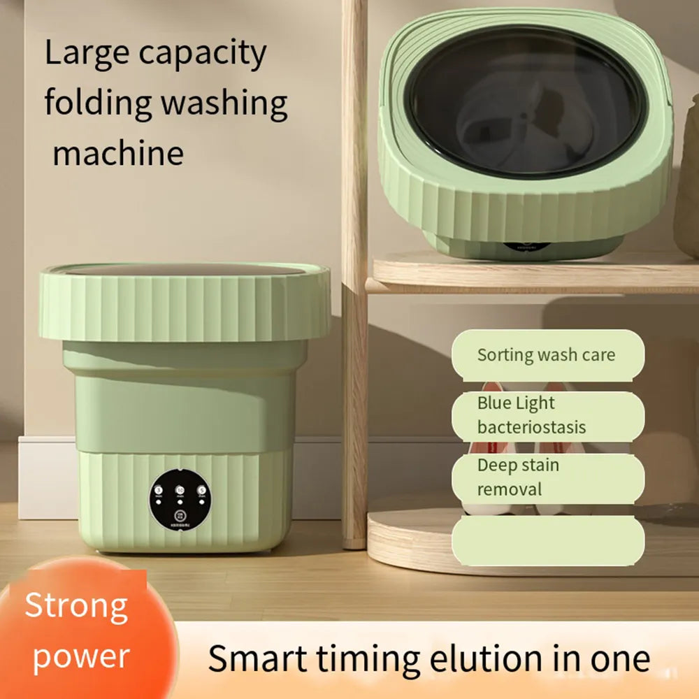 Portable Spin Dryer Bucket Washer: Big Capacity for Travel & Home  Julia M Home & Kitchen   
