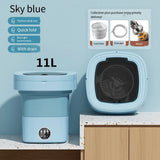 Portable Spin Dryer Bucket Washer: Big Capacity for Travel & Home  Julia M Home & Kitchen   